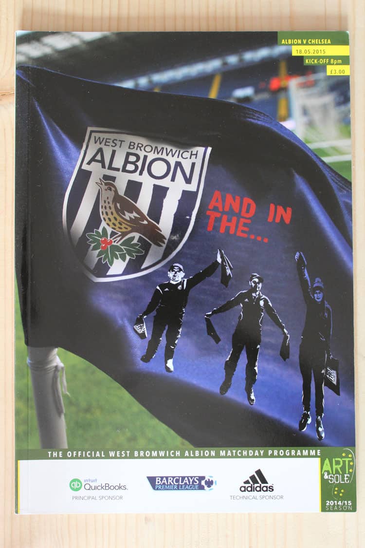 West Bromwich Albion FC  v Chelsea FC